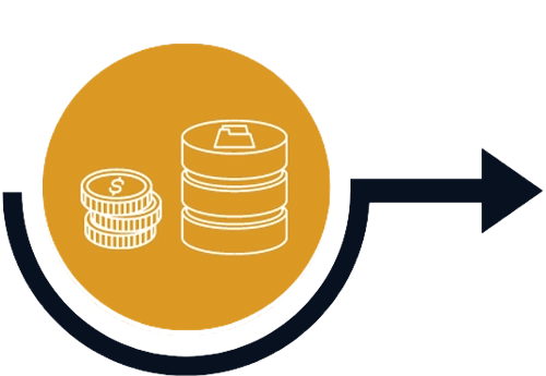 Purchase scenario: determining the data basis