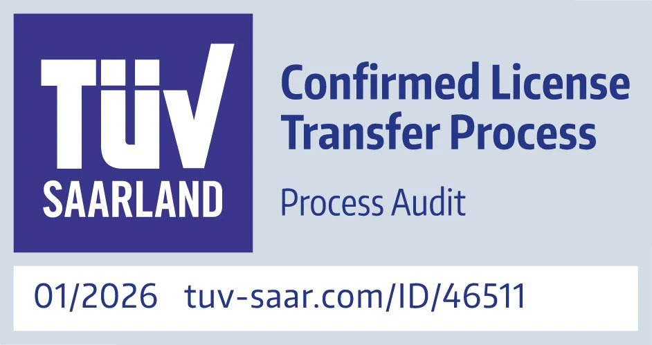 TÜV Saarland certifies the “Secure License
                    Transfer” at s2-Software