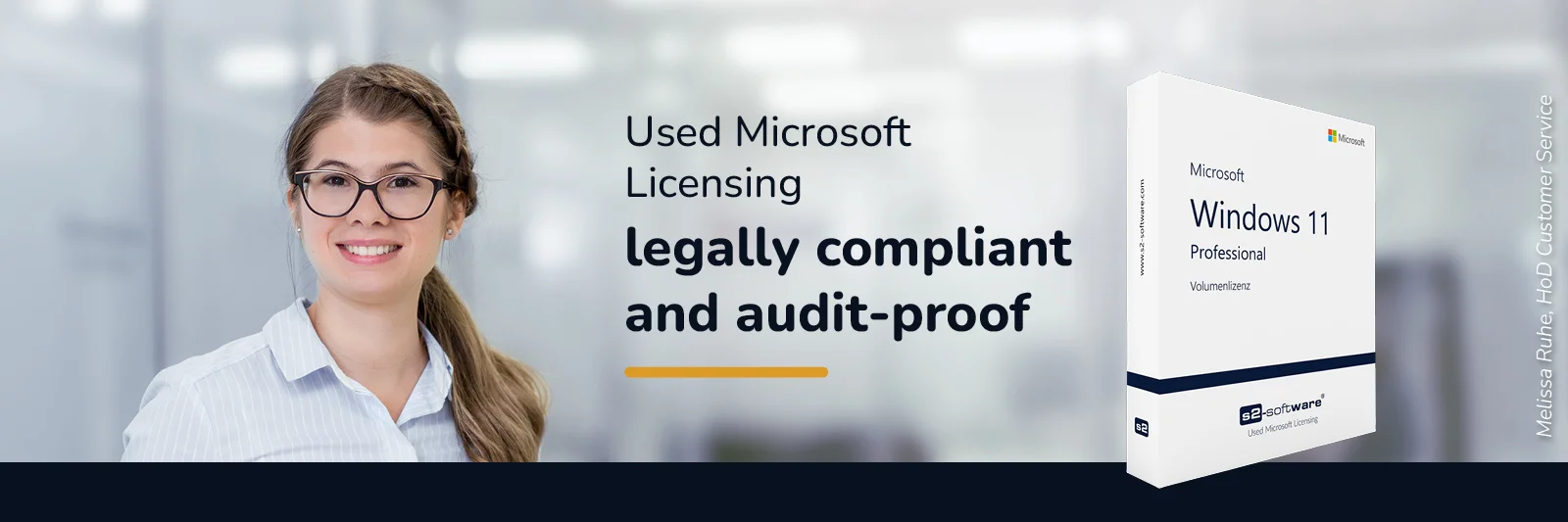 Maximum performance with Windows and used Microsoft licences for companies